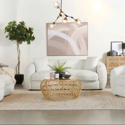 Two Piece Sofa And Loveseat Set