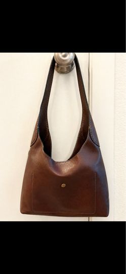 Coach Brown Leather Shoulder Bag – Like New ✨