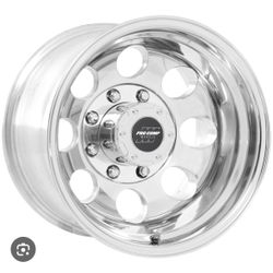 Pro Comp Wheels Vintage Polished 8-Lug Wheel; 16x8; 0mm Offset (23-24 F-250 Super Duty)