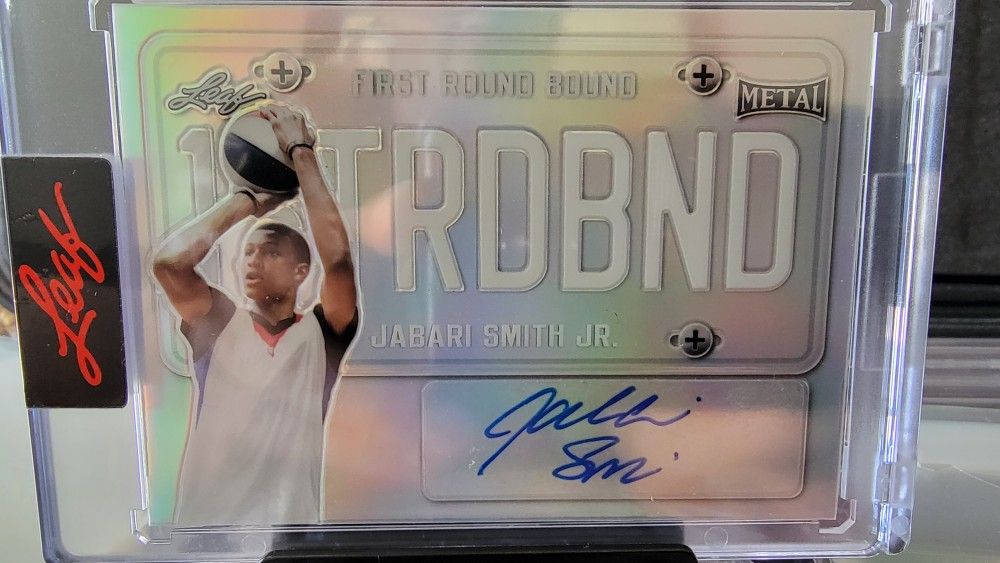 2021-22 Leaf Metal Jabari Smith Jr FRB-JS1