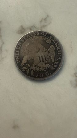 1813 capped bust Half dollar - early U.S. silver coin