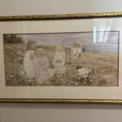 Children in a Meadow Picture