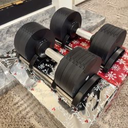 Adjustable Dumbbells 50Ib (New in Box)