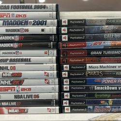 29 PLAYSTATION 2 GAMES PS2 
