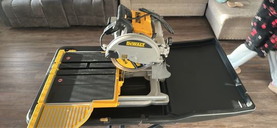 Dewalt wet tile saw