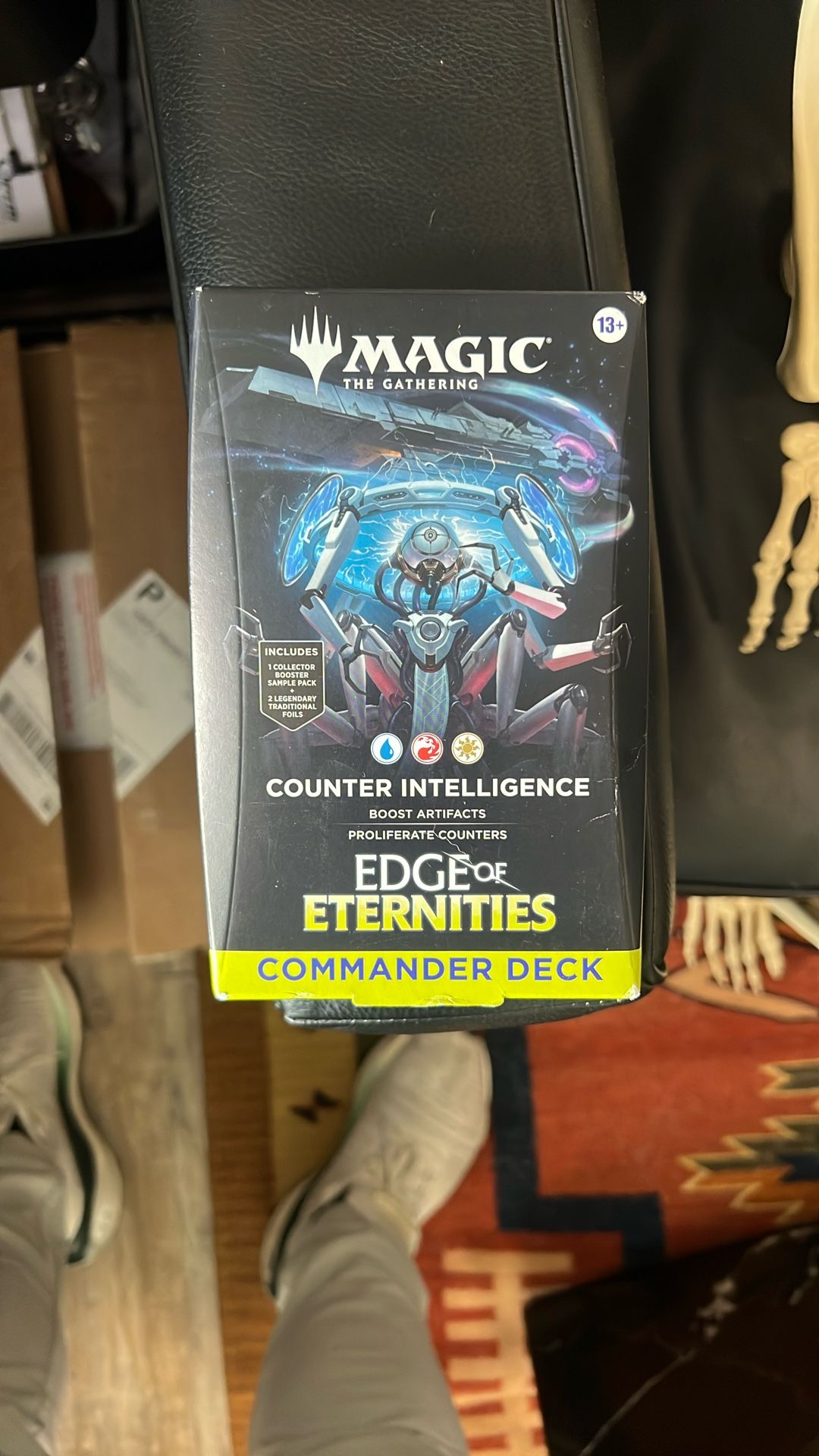Magic The Gathering Counter Intelligence Commander Deck Sealed Mint Condition