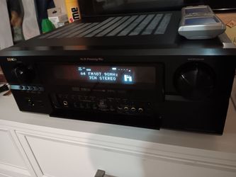 Denon 3805 with OEM Remote & klipsch RP 600 M speakers 🔊 with OEM Box