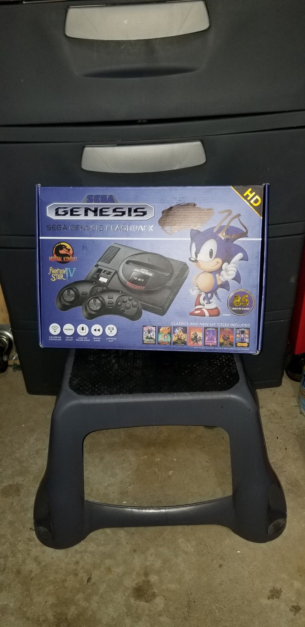 Sega Genesis flashback 85 built-in classic games