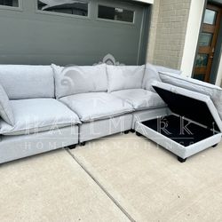 (🚚FREE DELIVERY) New Cloud Couch Sectionals