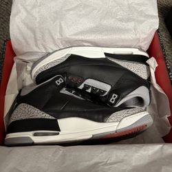 Jordan 3 Black Cement