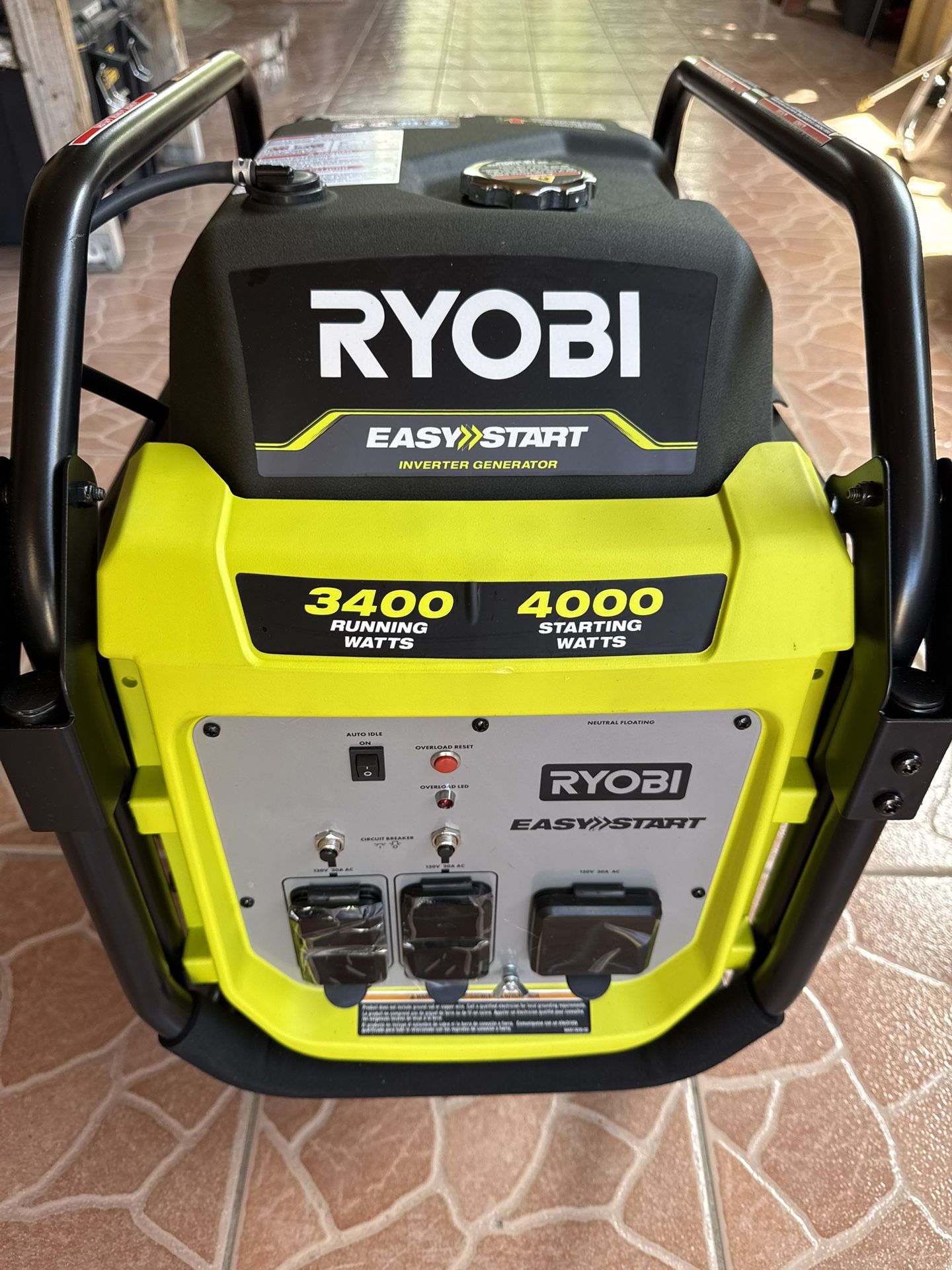 Generador Ryobi 4,000 Watts