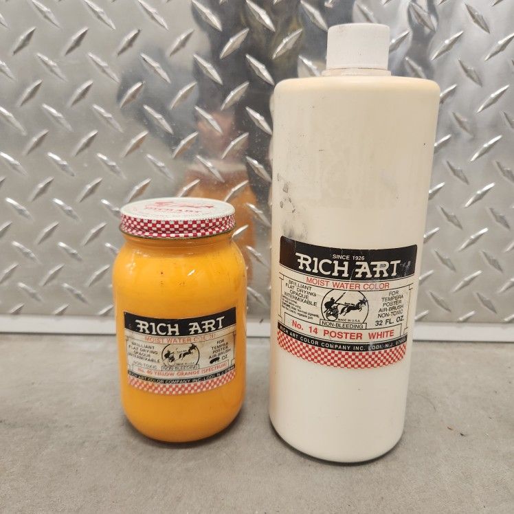 Rich Art Show Card Signpainters Paint