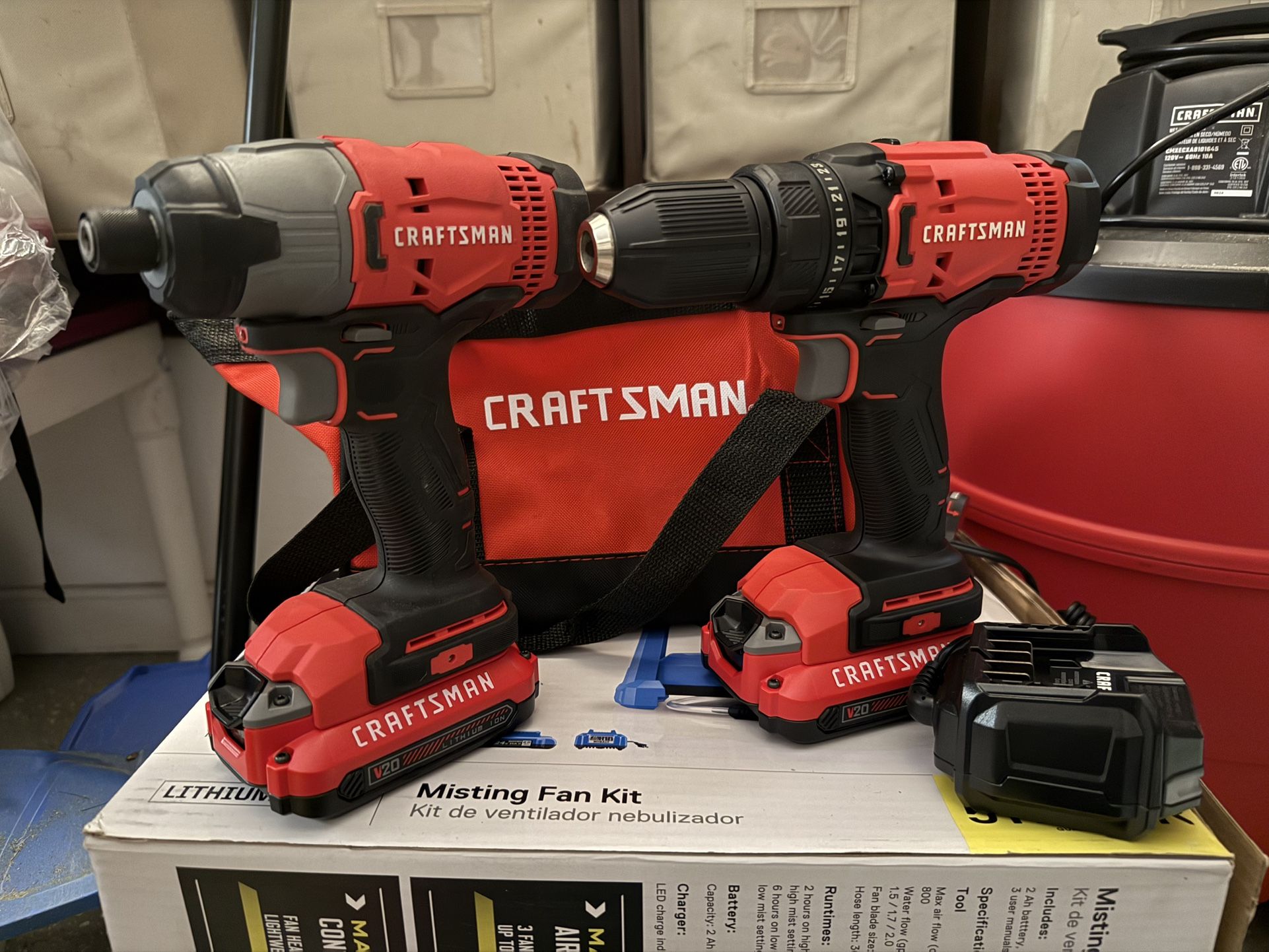 CRAFTSMAN V20 RP 20-volt Max 2-Tool Brushless Power Tool Combo Kit
