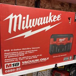 Milwaukee New Vacuum 18M