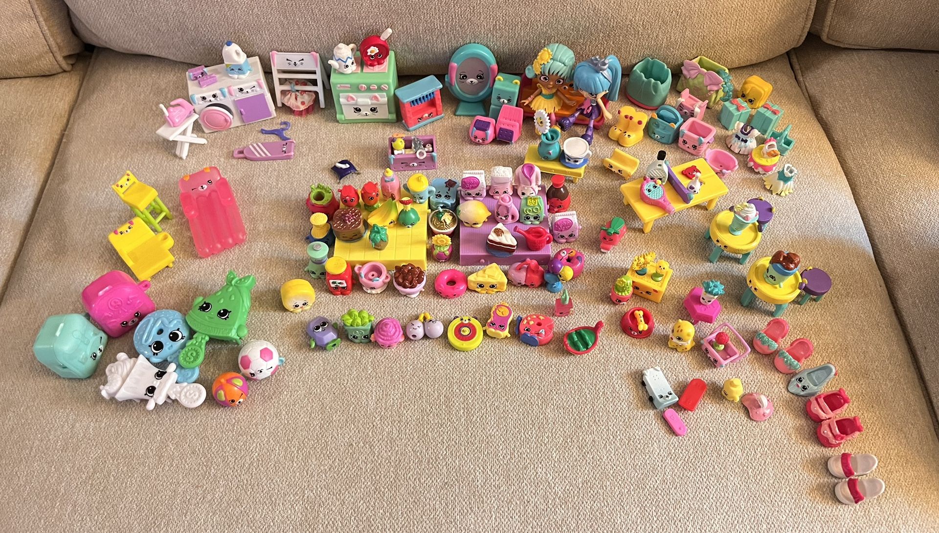 Shopkins dolls (2) , Shopkins, Shopkins furniture and more.