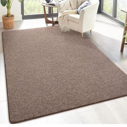 4x6 Area Rugs for Living Room, Soft Modern Memory Foam Bedroom Rug Washable Indoor Rug Low Pile Minimalist Non Slip Carpet for Kids Nursery Dorm Room 