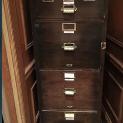 Antique File Cabinet 
