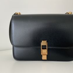 Black Crossbody Minimalistic Shoulder Bag