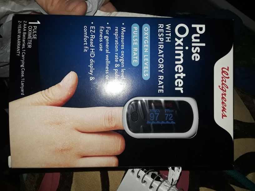 Pulse Oximeter With Respiratory Rate