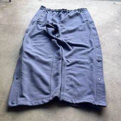 Nike LeBron Standard Issue Men’s Therma-Fit Basketball Baggy Snap-On Sweatpants 