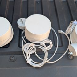 Google Wifi - AC1200 - Mesh WiFi System - Wifi Router - 4500 Sq Ft Coverage - 3 pack