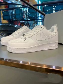 Nike Air Force 1 AF1 classic low-top plimsoll shoes
