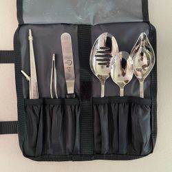 Mercer culinary professional chef plating kit, 8 piece