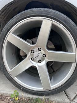 22 dub style rims