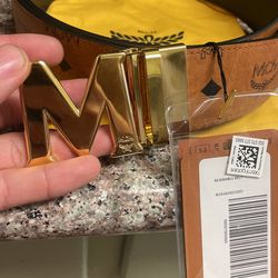 Mcm Belt With Tags And Recipt 