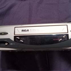 Rca Vcr Vhs Player Grey 