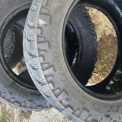 Lt 305/55R20 Mud Grip And 265/55r20 Regular Tires