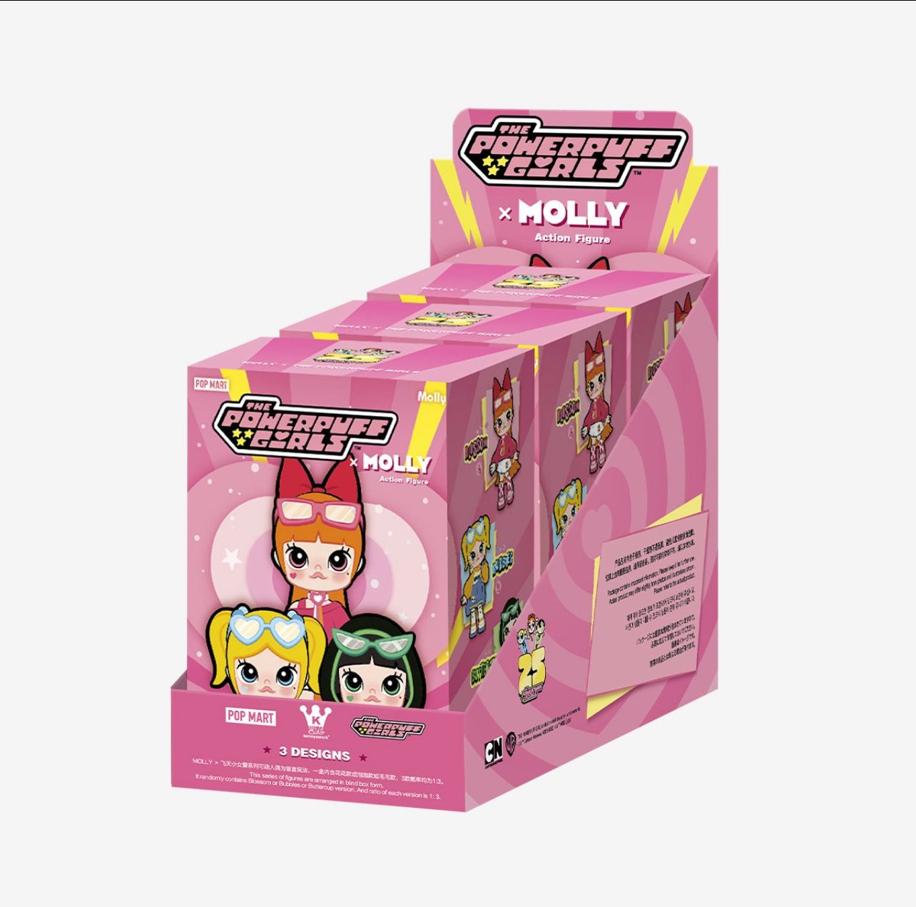 Powerpuff Girls x Molly Action Figures whole set