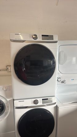 Samsung front load washer dryer set