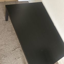 Black table