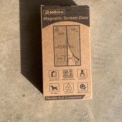 Magnetic Screen Door