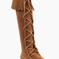 MINNE TONKA Full Lace Up Boot