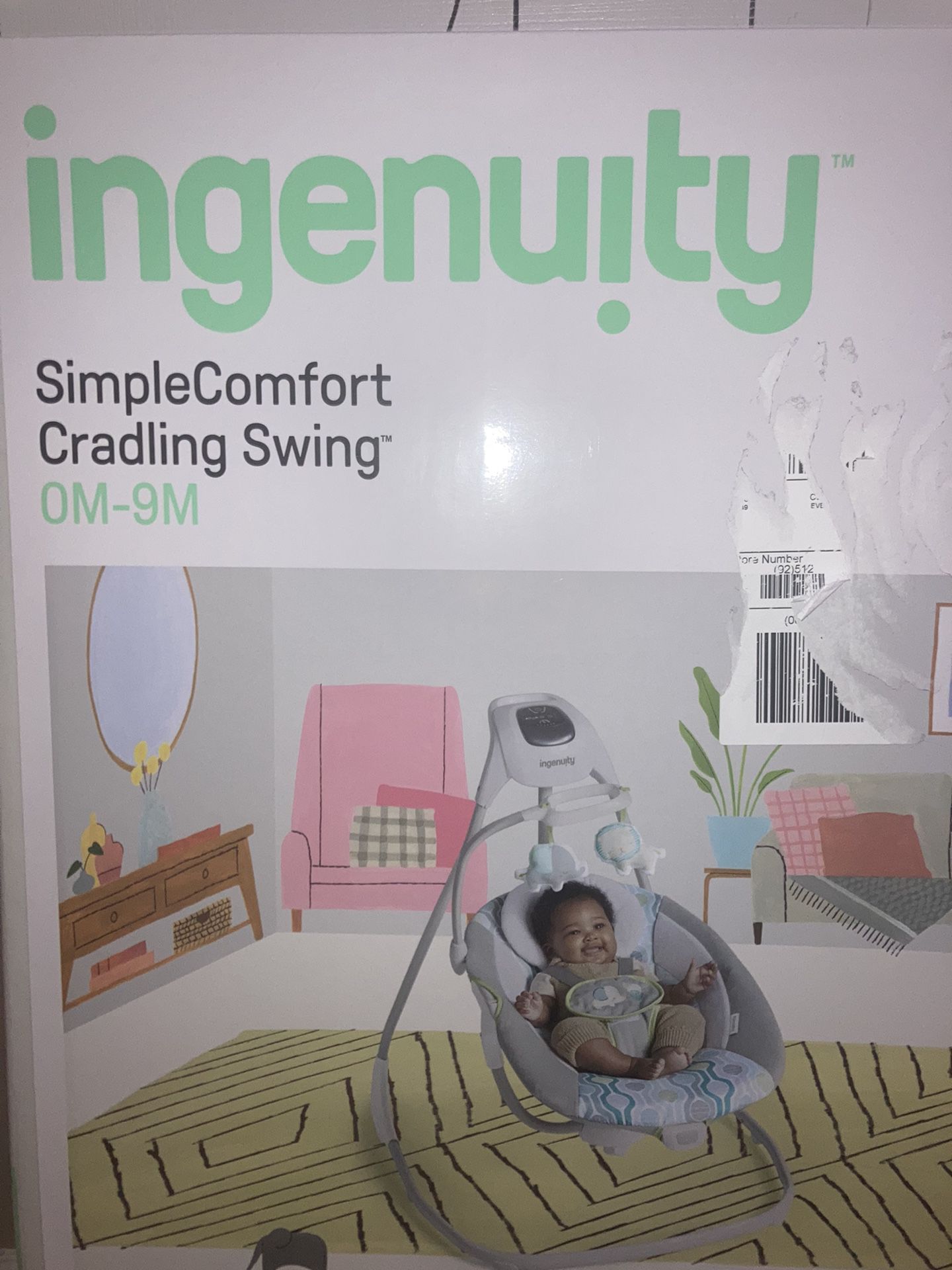 Ingenuity SimpleComfort Cradling Swing