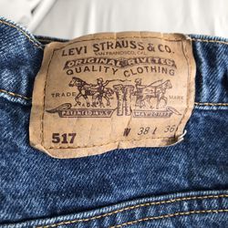 (All 3 Pair) Levi’s Orange Tag Vintage 517 Jeans 38x36