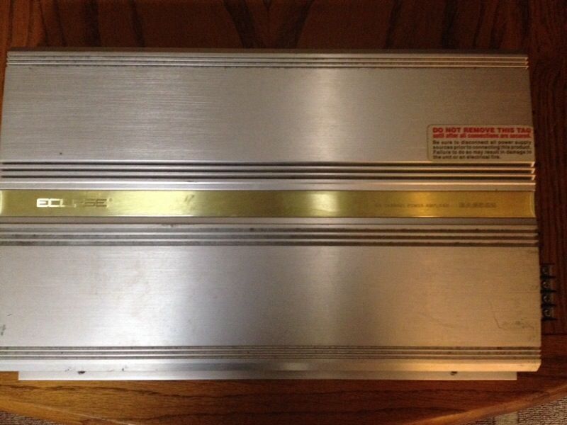 Eclipse ea3532 4/5 channel amp. 650 watt