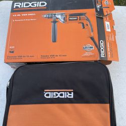 Ridgid Corded 1/2 VSR Drill 