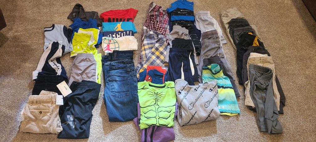 Boys Size 7 Clothes Lot