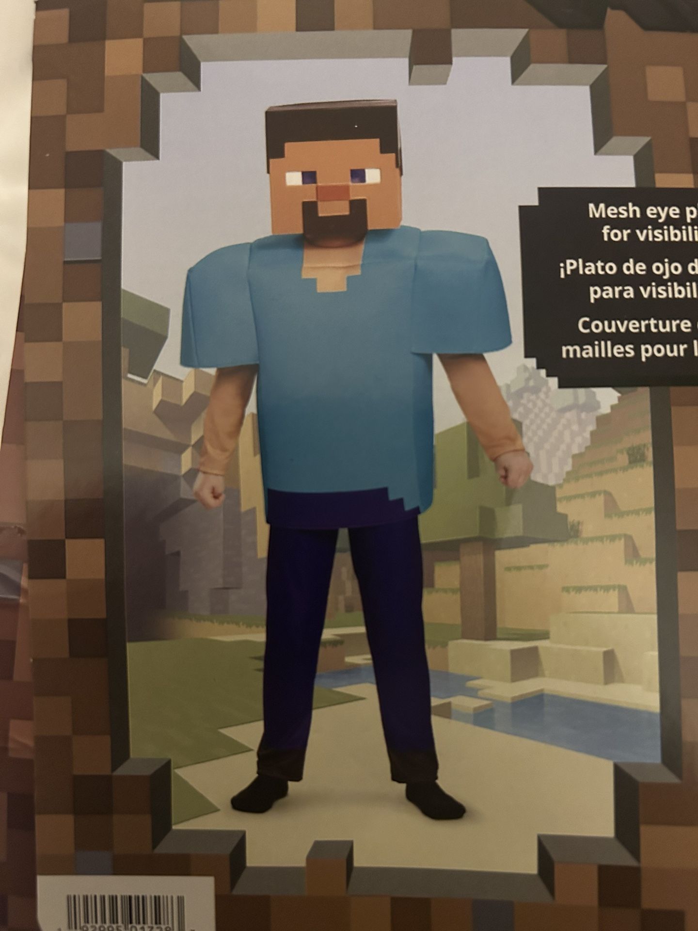 Minecraft “Steve” Deluxe Halloween costume WITH Steve’s SWORD!!