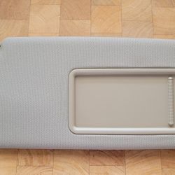2012-2017 Hyundai Accent Passenger Right Side Sun Visor Tan Vinyl 