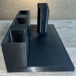 ALL NEW Custom Black 9MM Glock P80 handgun Display Stand with magazine holders