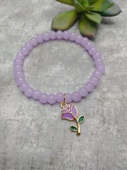New Handmade Gemstone Stretch Bracelet