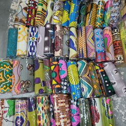 African bags with matching skirts or dress