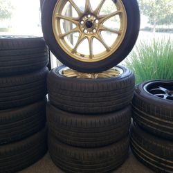 JAPANESE IMPORTED WORK WHEELS RS 17X100