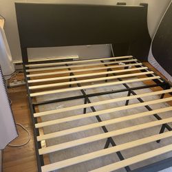 King Sized Upholstered Bed Frame
