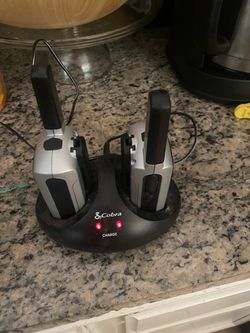 Walkie Talkies rechargeables cobra brand semi nuevos