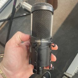 Audio Technica AT 2020 Xlr Microphone 